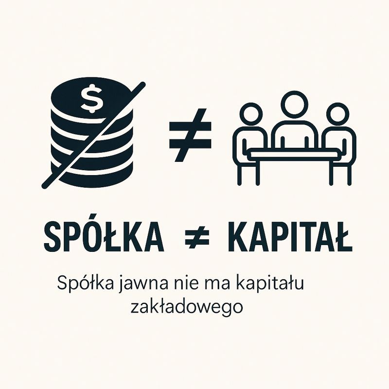 Kapitał spółki jawnej – dlaczego to pojęcie wprowadza w błąd