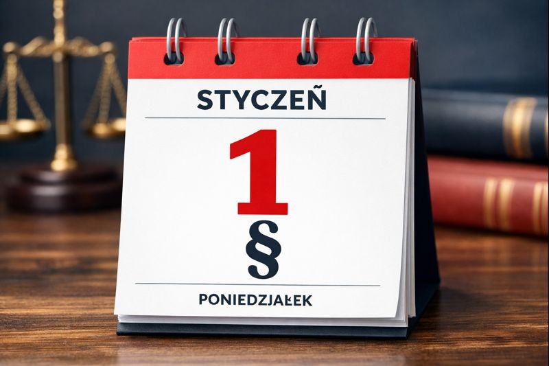 Co zmienia się w prawie od 1 stycznia? Najważniejsze nowości na Nowy Rok
